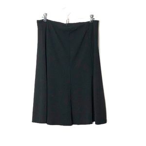 DKNY Tulip A-line Stretch Skirt with Zipper
